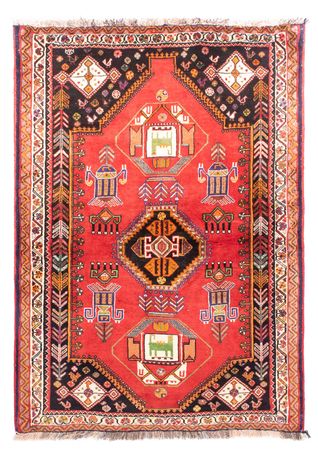 Perser Rug - Nomadic - 165 x 118 cm - dark red