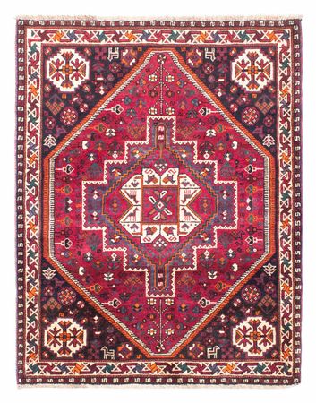 Perser Rug - Nomadic - 153 x 118 cm - dark red