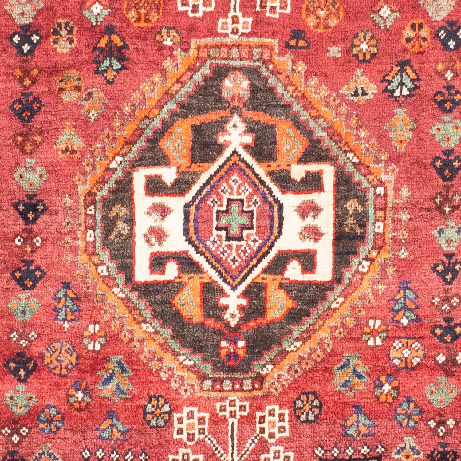 Perser Rug - Nomadic - 157 x 106 cm - dark red