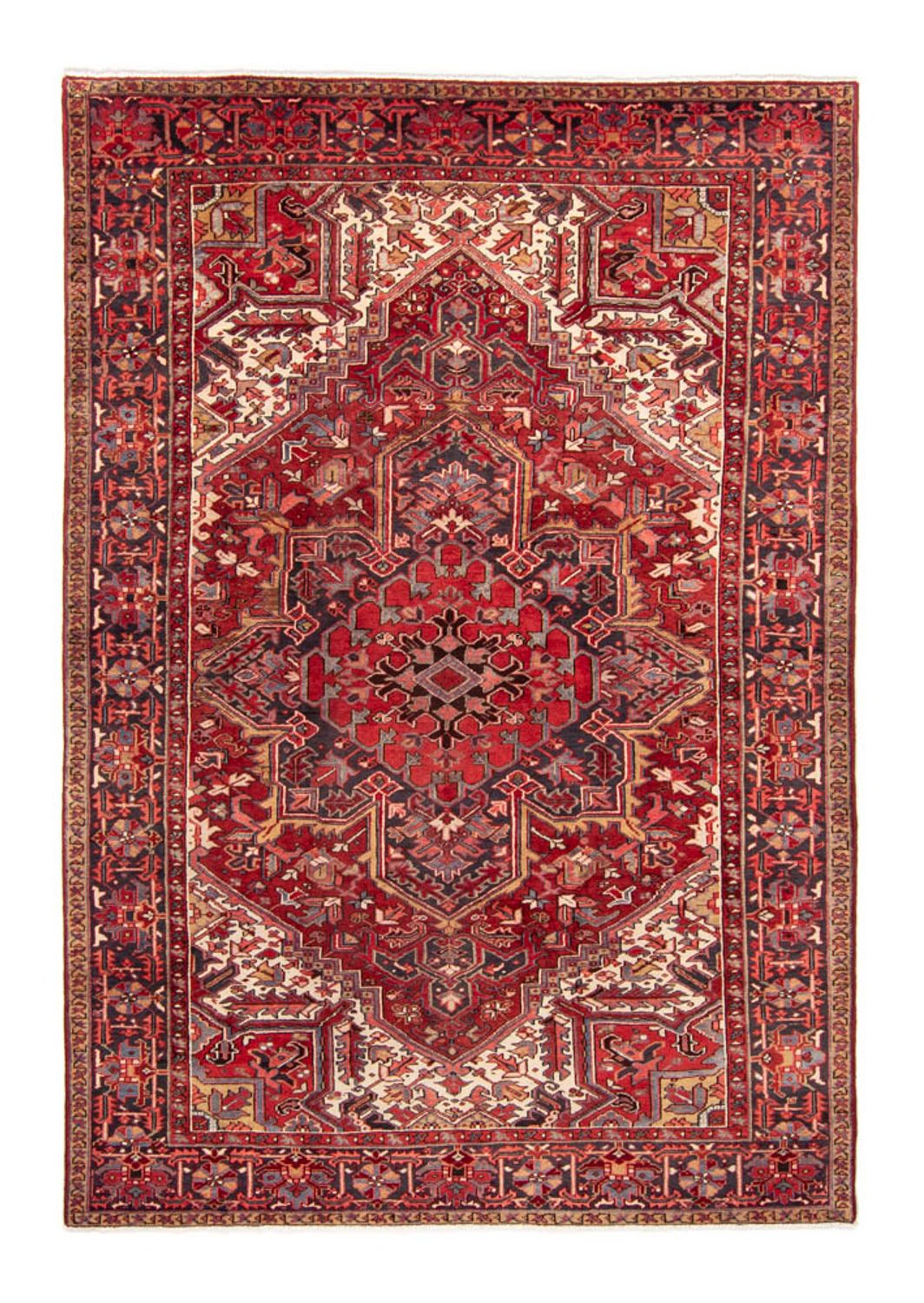 Perser Rug - Nomadic - 345 x 237 cm - dark red