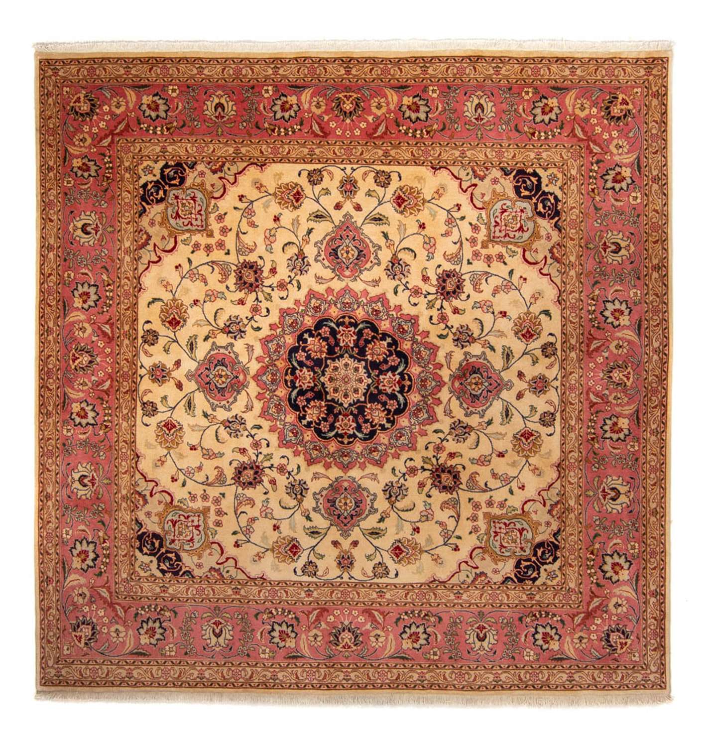 Perser Rug - Tabriz square  - 250 x 244 cm - beige