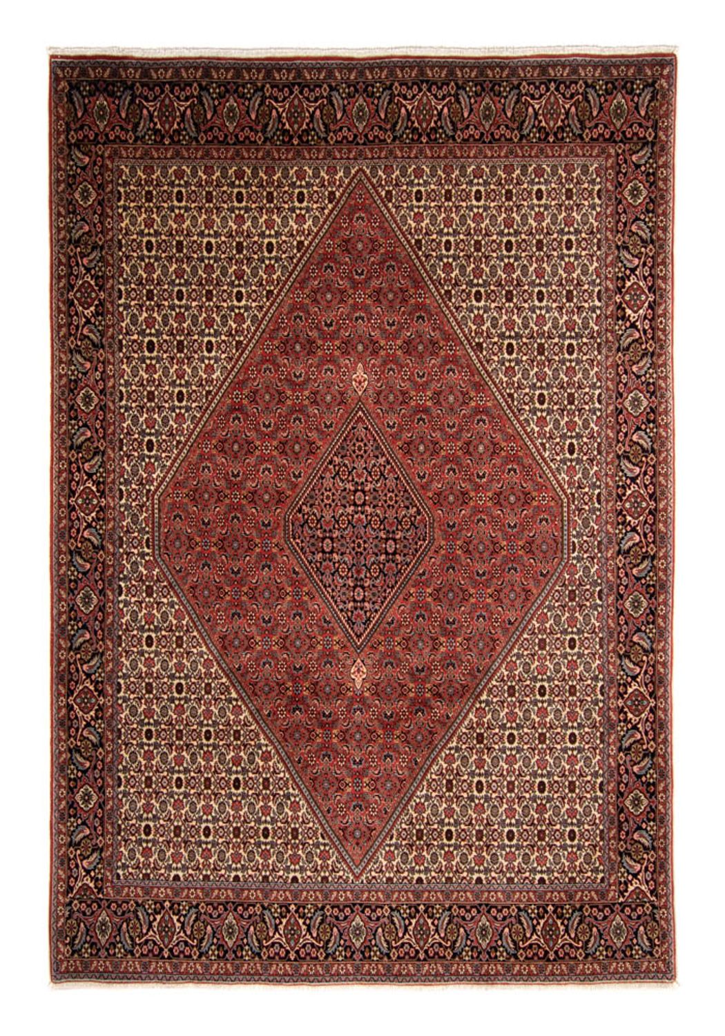 Perser Rug - Bidjar - 343 x 250 cm - dark red