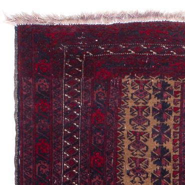 Belutsch Rug - 125 x 92 cm - dark red