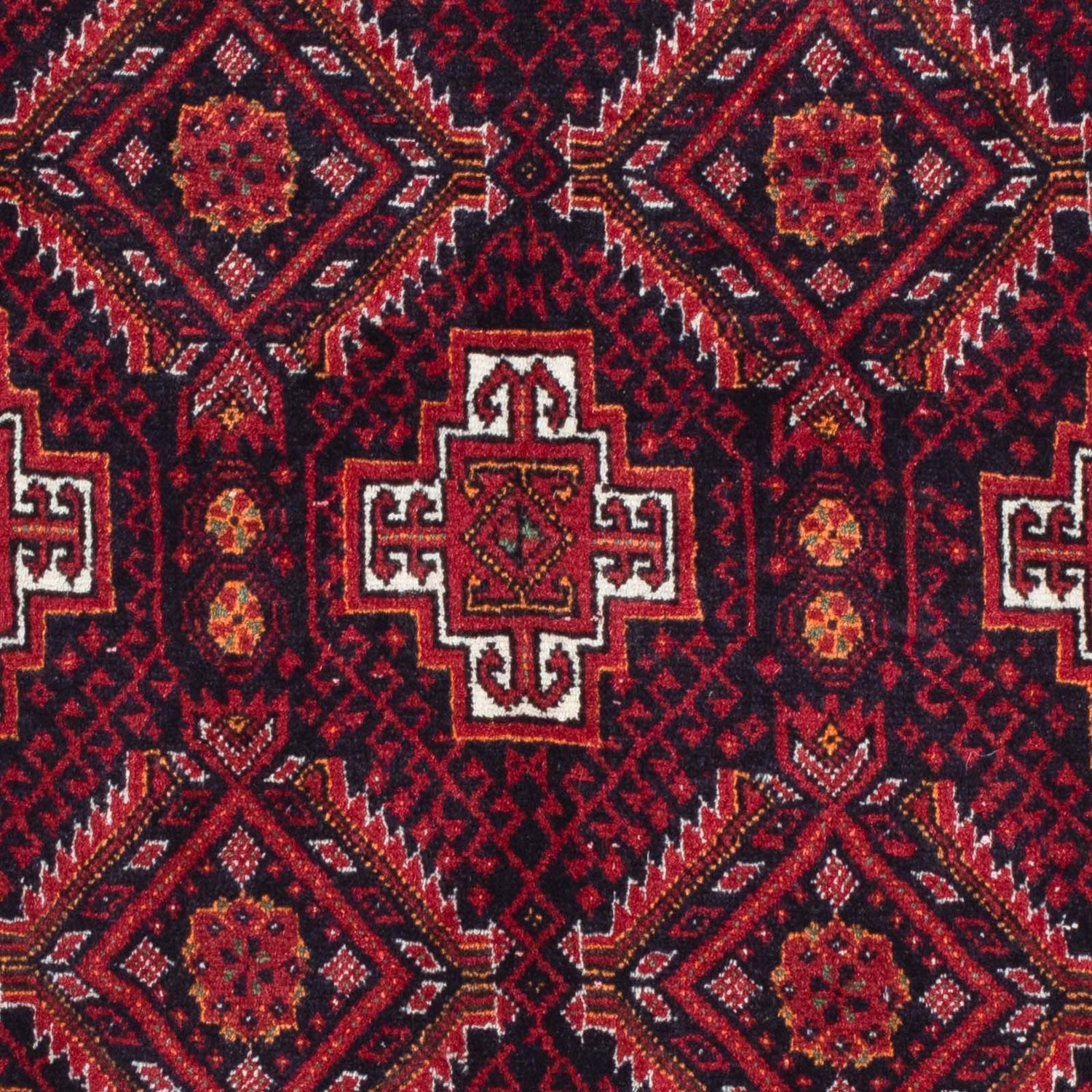 Belutsch Rug - 164 x 87 cm - dark red