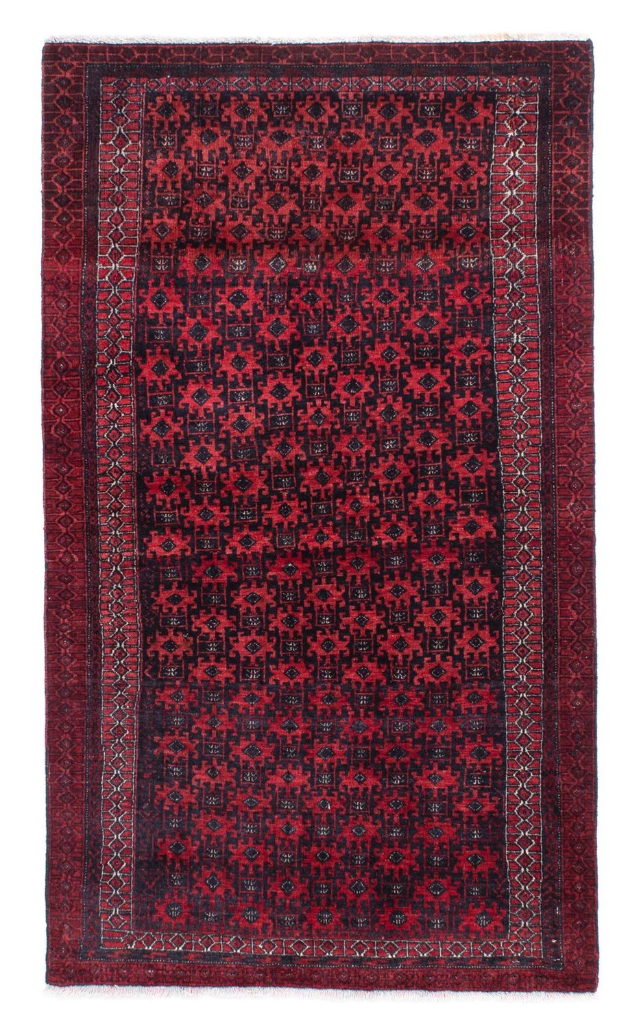 Belutsch Rug - 150 x 89 cm - dark red