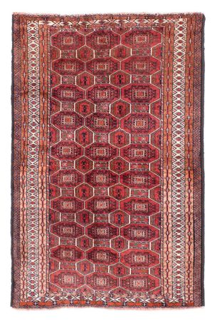 Belutsch Rug - 134 x 94 cm - dark red