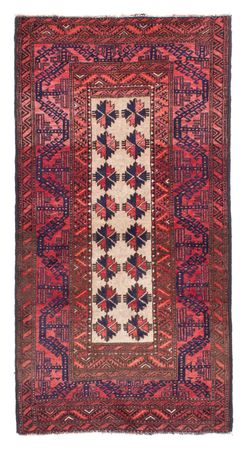 Belutsch Rug - 158 x 82 cm - light red