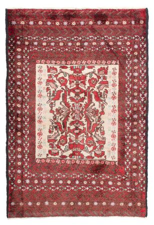 Belutsch Rug - 147 x 99 cm - red