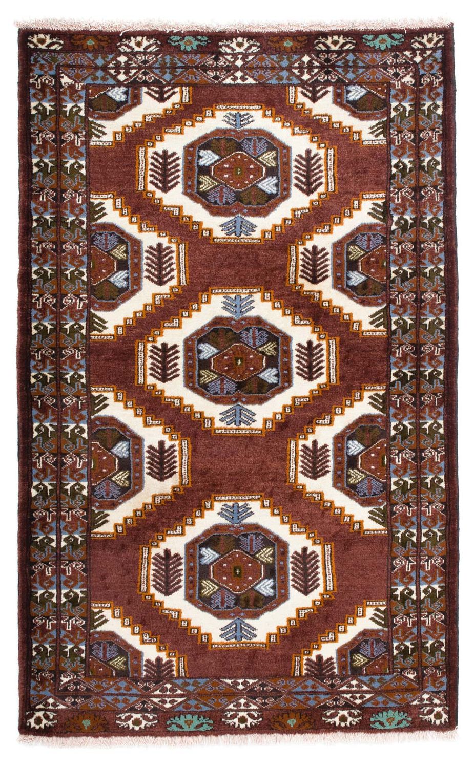 Belutsch Rug - 160 x 102 cm - brown