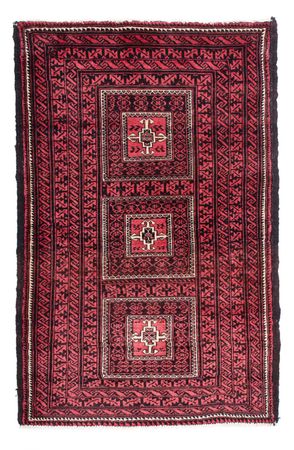 Belutsch Rug - 158 x 103 cm - dark red