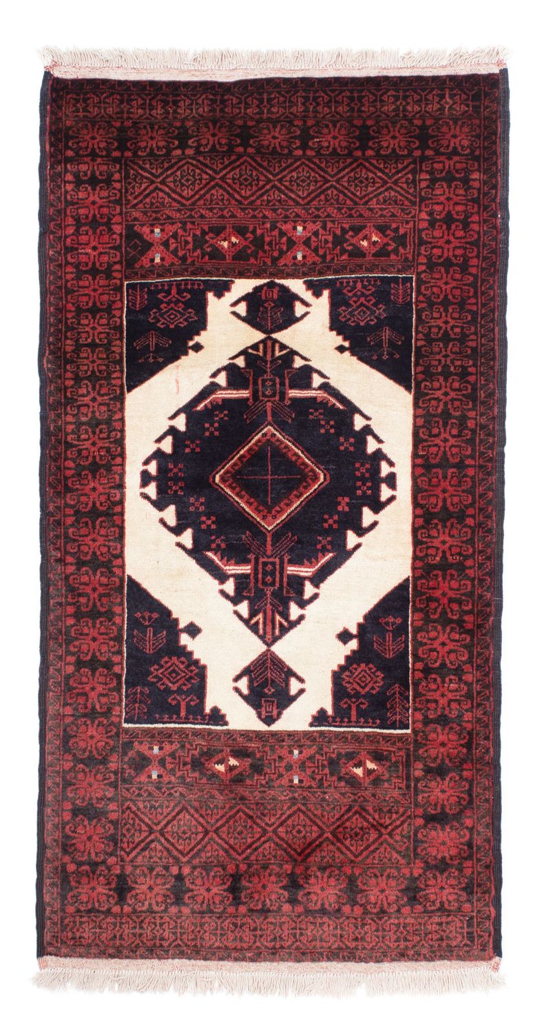 Belutsch Rug - 157 x 87 cm - dark red