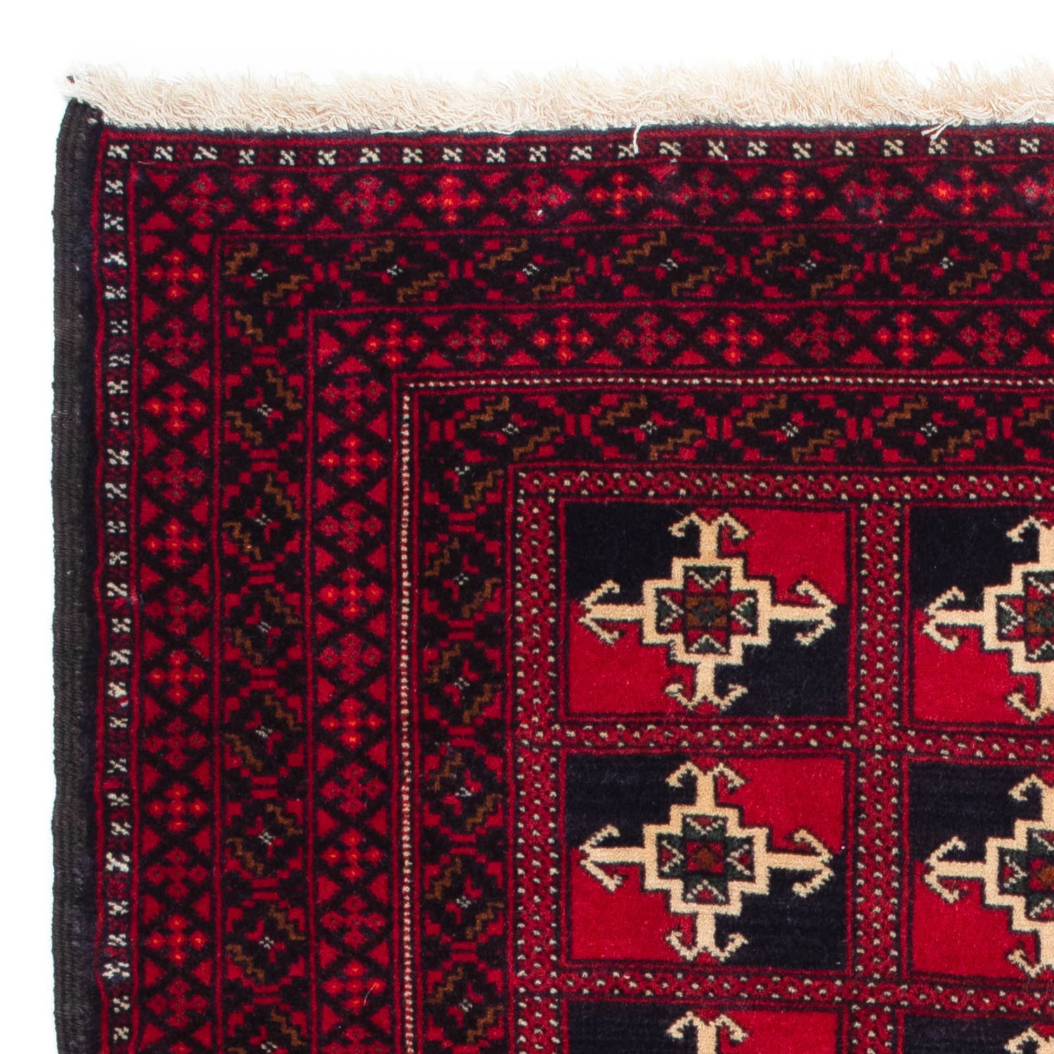 Belutsch Rug - 137 x 97 cm - dark red