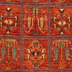 Gabbeh Rug - Kashkuli Perser - 134 x 84 cm - dark red