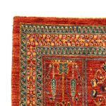 Gabbeh Rug - Kashkuli Perser - 134 x 84 cm - dark red