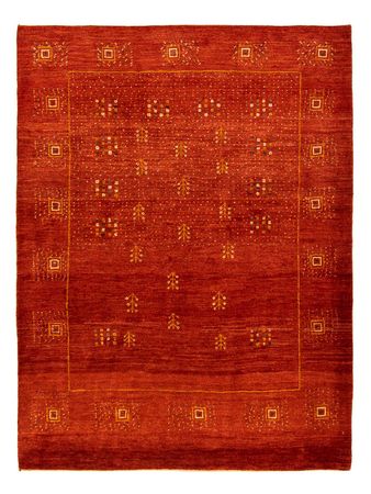 Gabbeh Rug - Loribaft Perser - 202 x 152 cm - dark red