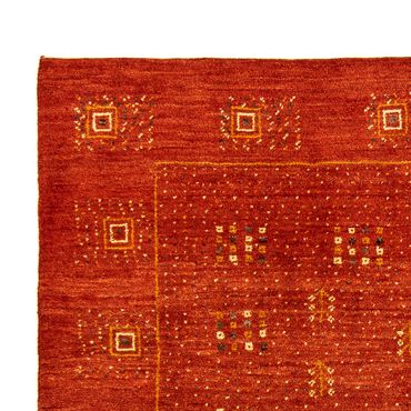 Gabbeh Rug - Loribaft Perser - 202 x 152 cm - dark red