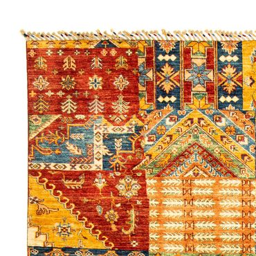 Patchwork Rug - 247 x 181 cm - multicolored