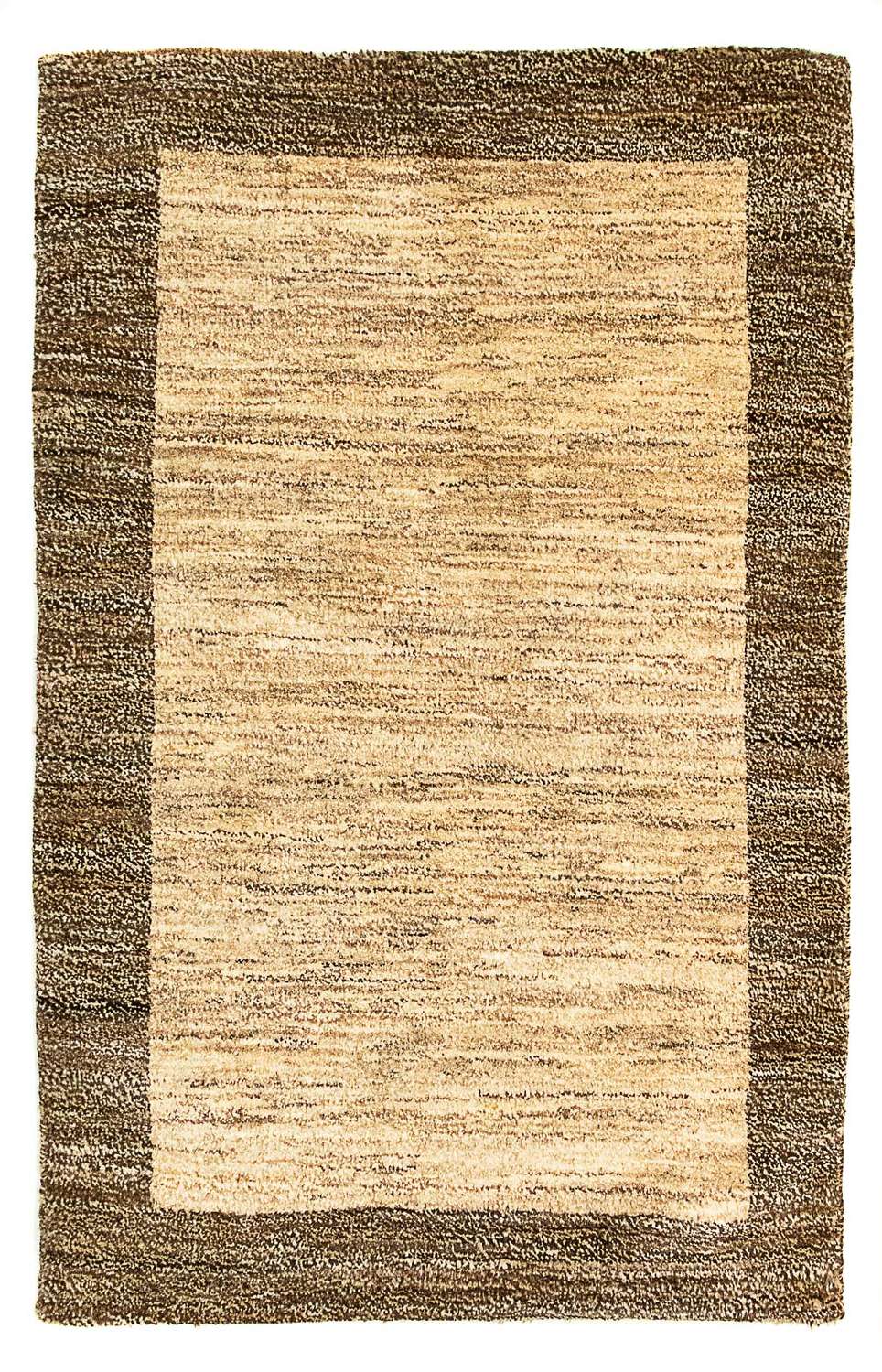 Gabbeh Rug - Indus - 99 x 64 cm - light brown