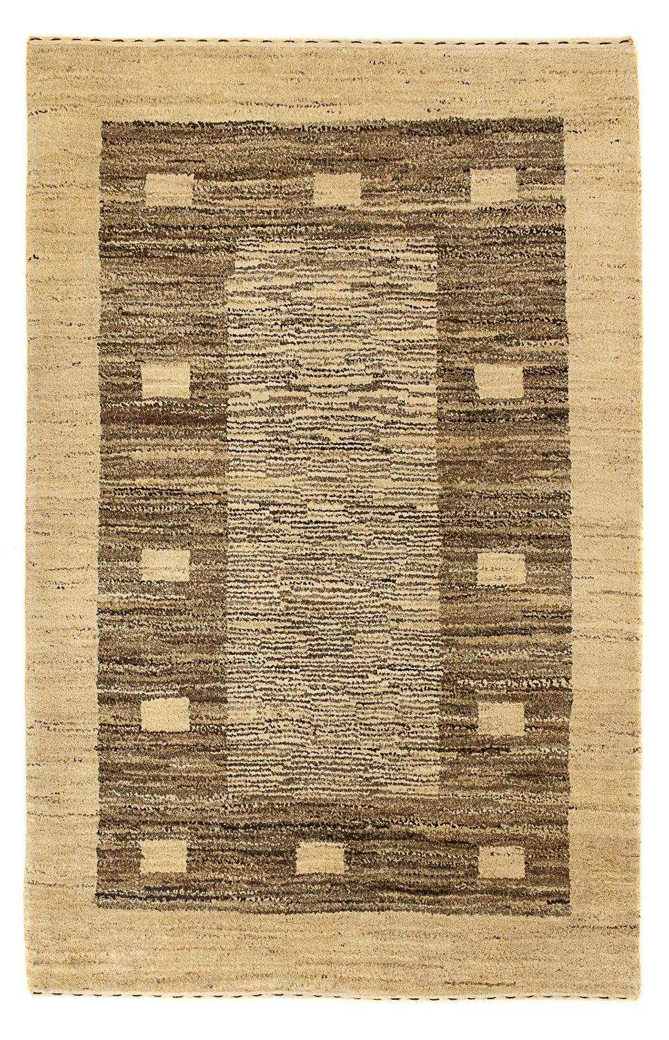 Gabbeh Rug - Indus - 122 x 76 cm - beige