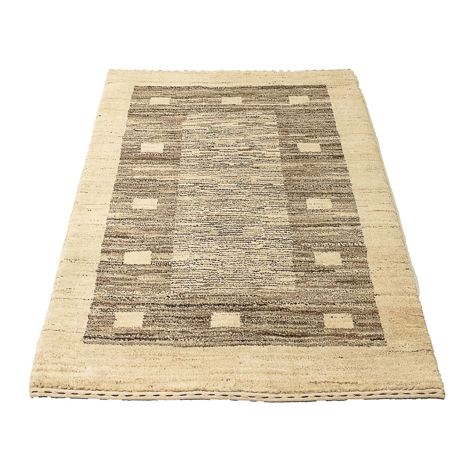 Gabbeh Rug - Indus - 122 x 76 cm - beige