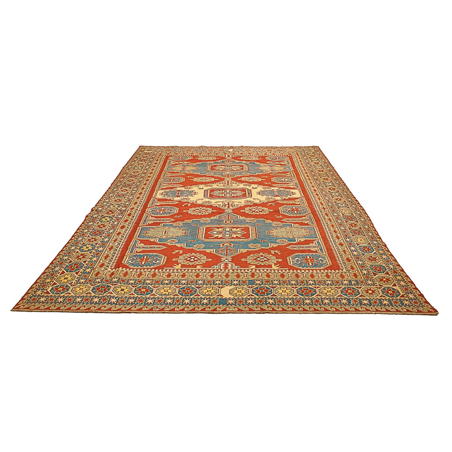 Kelim Rug - Oriental - 265 x 200 cm - dark red