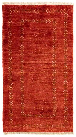 Gabbeh Rug - Perser - 137 x 75 cm - dark red