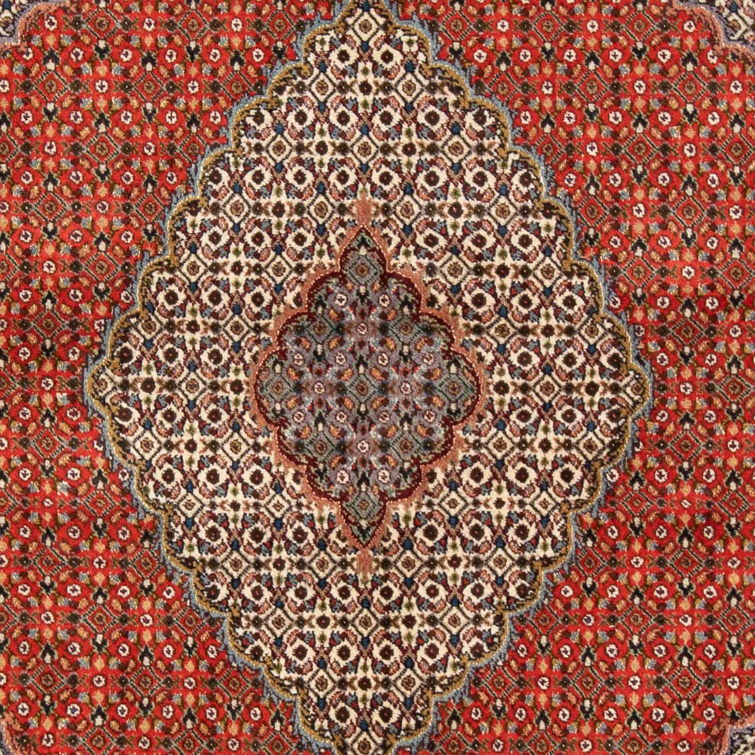 Perser Rug - Tabriz - 200 x 150 cm - dark red