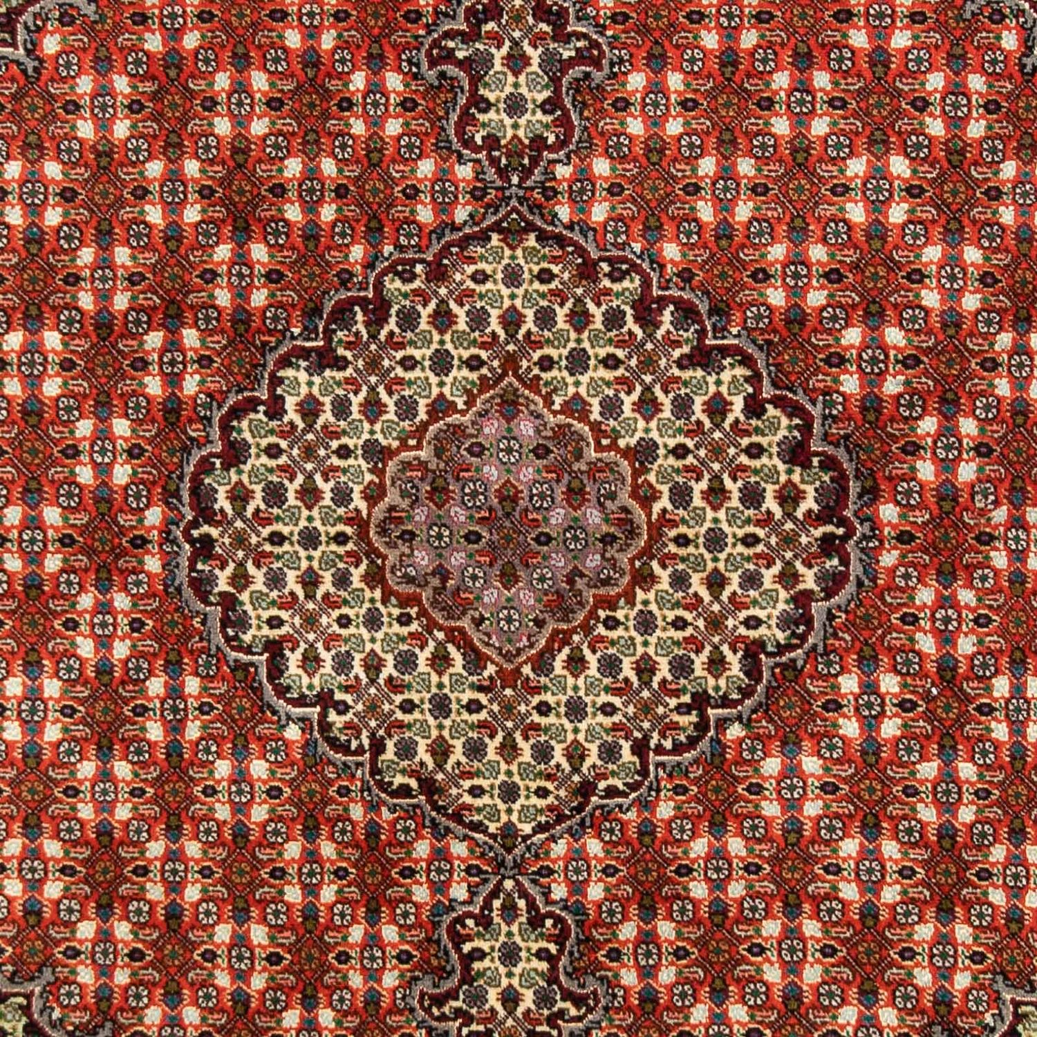 Perser Rug - Tabriz - 191 x 154 cm - dark red