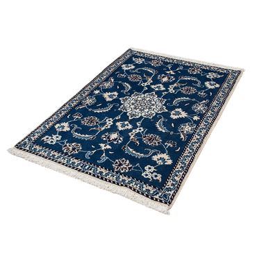 Perser Rug - Nain - 135 x 90 cm - dark blue