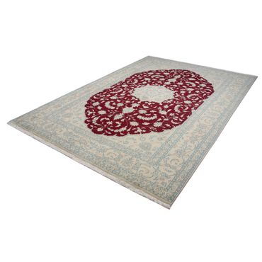 Perser Rug - Nain - 290 x 198 cm - dark red