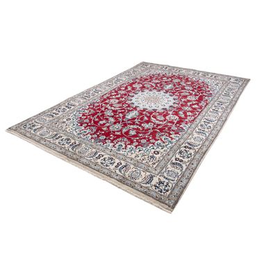 Perser Rug - Nain - 294 x 197 cm - dark red