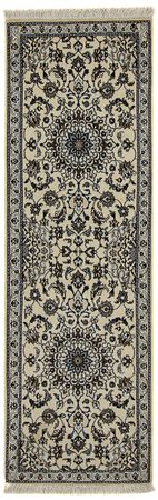 Runner Perser Rug - Nain - Royal - 199 x 62 cm - beige