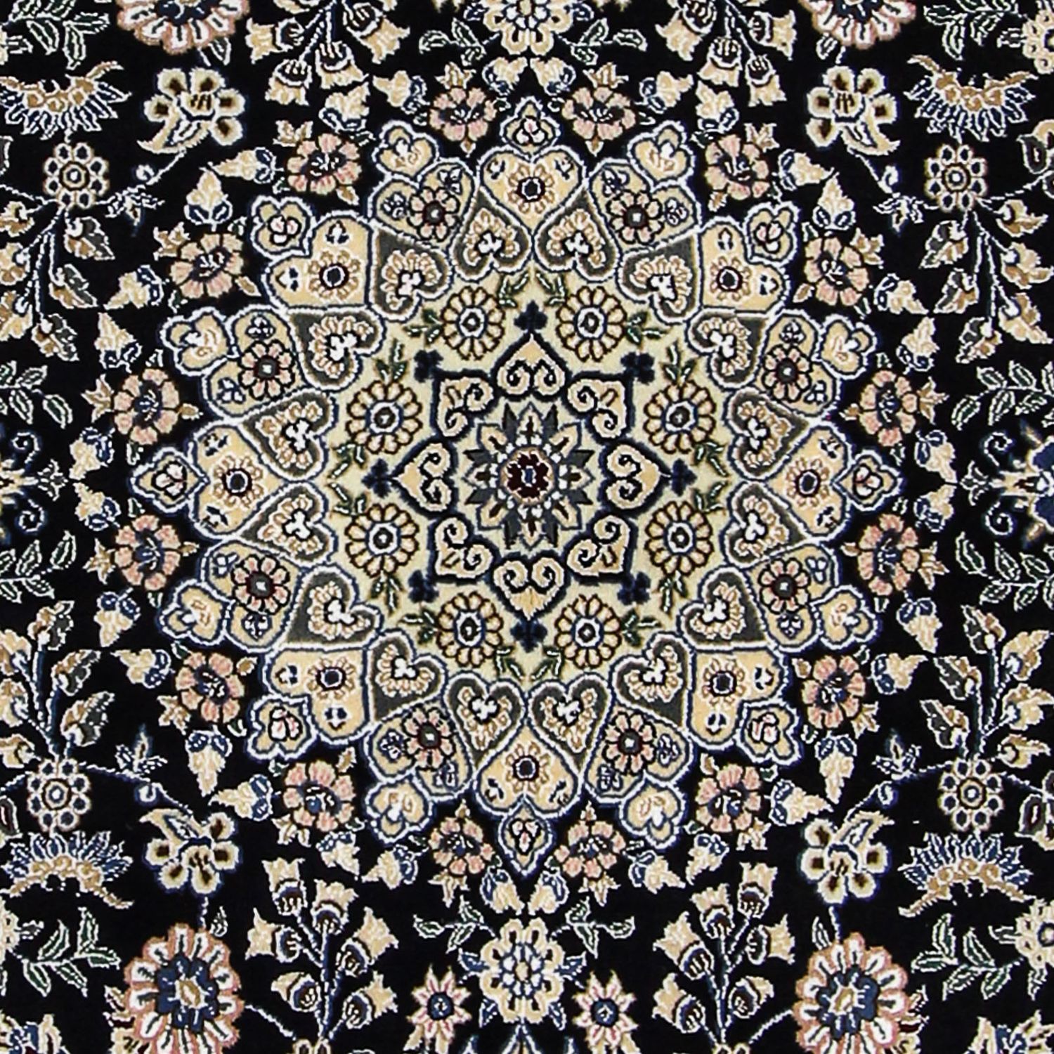 Perser Rug - Nain - Royal - 202 x 132 cm - dark blue