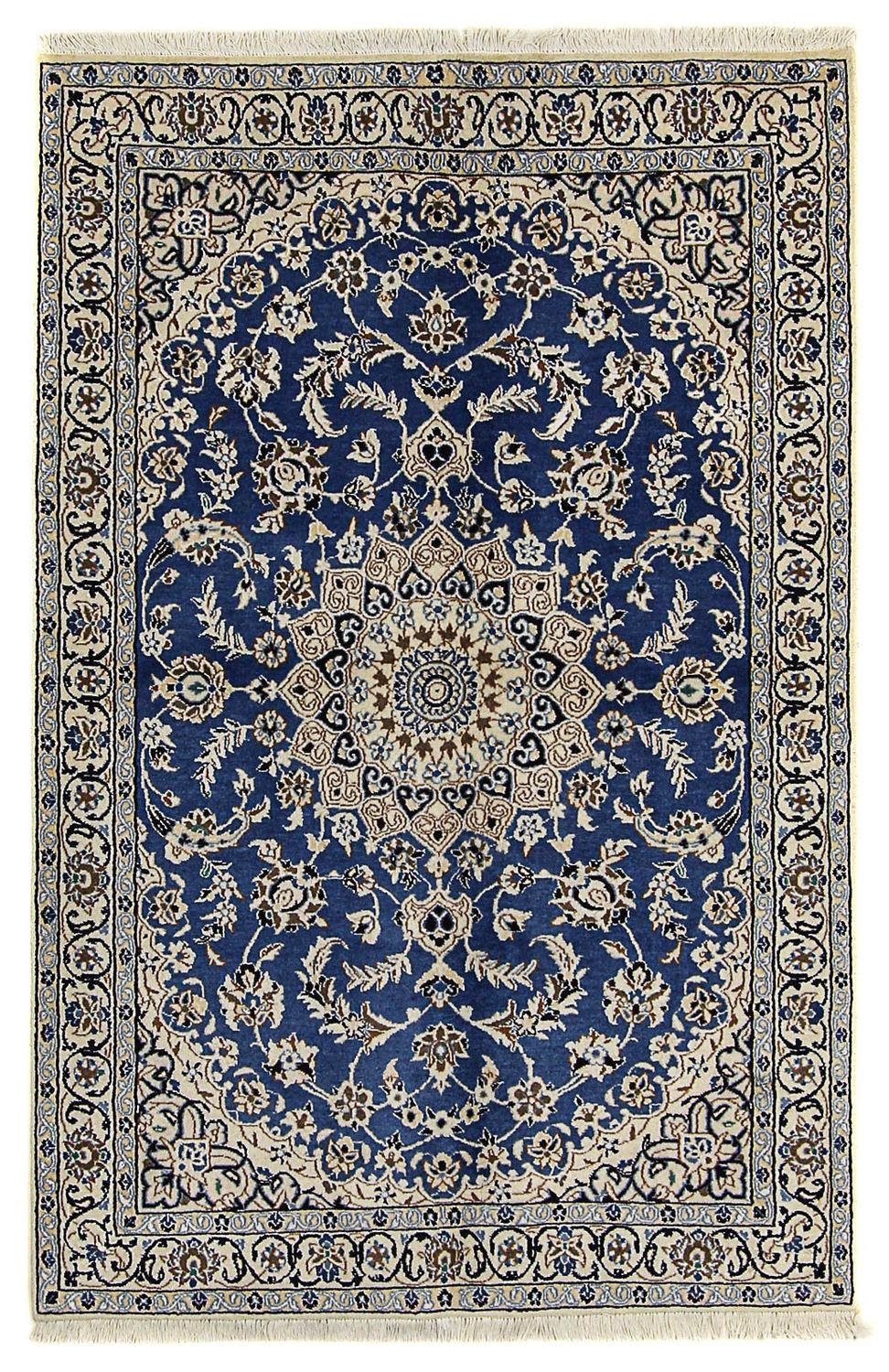 Perser Rug - Nain - Royal - 172 x 114 cm - blue