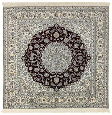 Perser Rug - Nain - Premium square  - 260 x 252 cm - dark blue