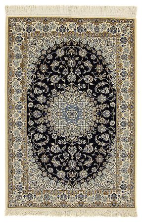 Perser Rug - Nain - Premium - 155 x 108 cm - dark blue