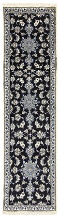 Runner Perser Rug - Nain - 297 x 76 cm - dark blue