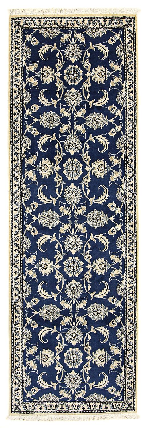 Runner Perser Rug - Nain - 243 x 78 cm - blue