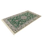 Perser Rug - Nain - 203 x 115 cm - dark green