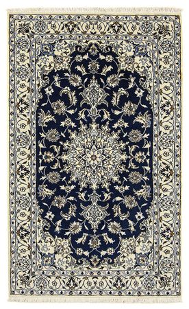 Perser Rug - Nain - 203 x 120 cm - dark blue