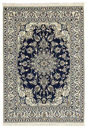 Perser Rug - Nain - 202 x 142 cm - dark blue