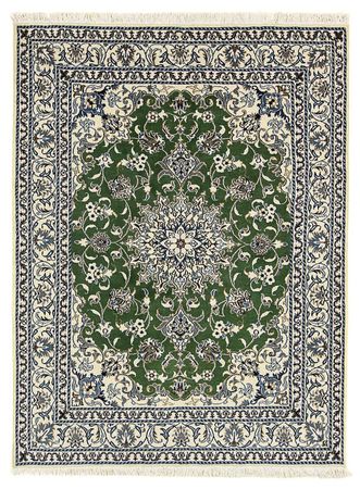 Perser Rug - Nain - 193 x 151 cm - dark green