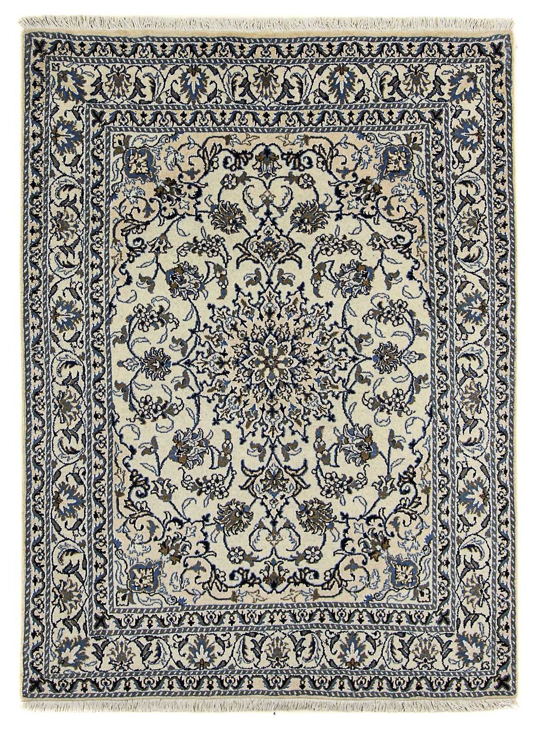 Perser Rug - Nain - 197 x 147 cm - beige