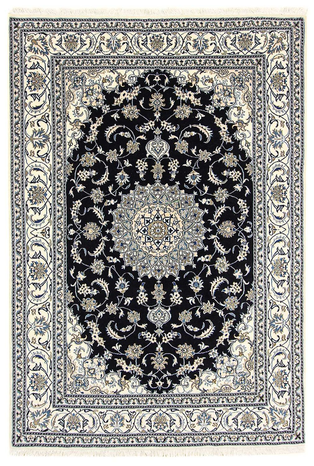 Perser Rug - Nain - 300 x 200 cm - dark blue