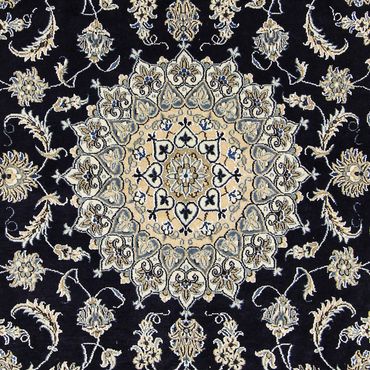 Perser Rug - Nain - 305 x 193 cm - dark blue