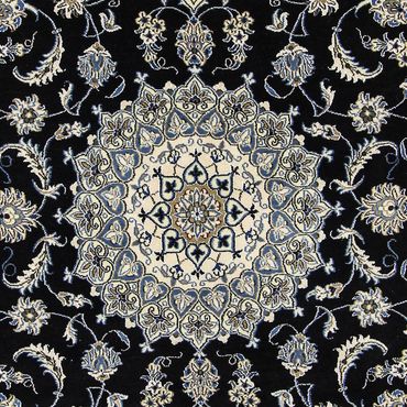 Perser Rug - Nain - 296 x 197 cm - dark blue