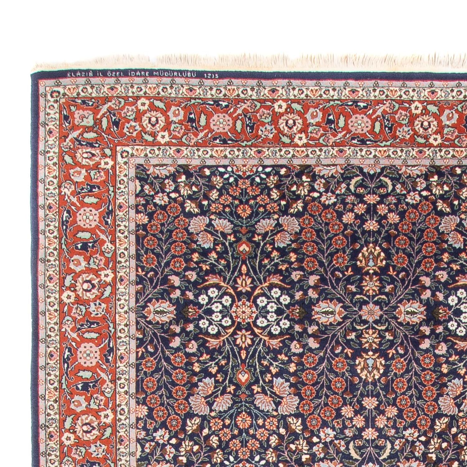 Oriental Rug - Hereke - 363 x 237 cm - dark blue