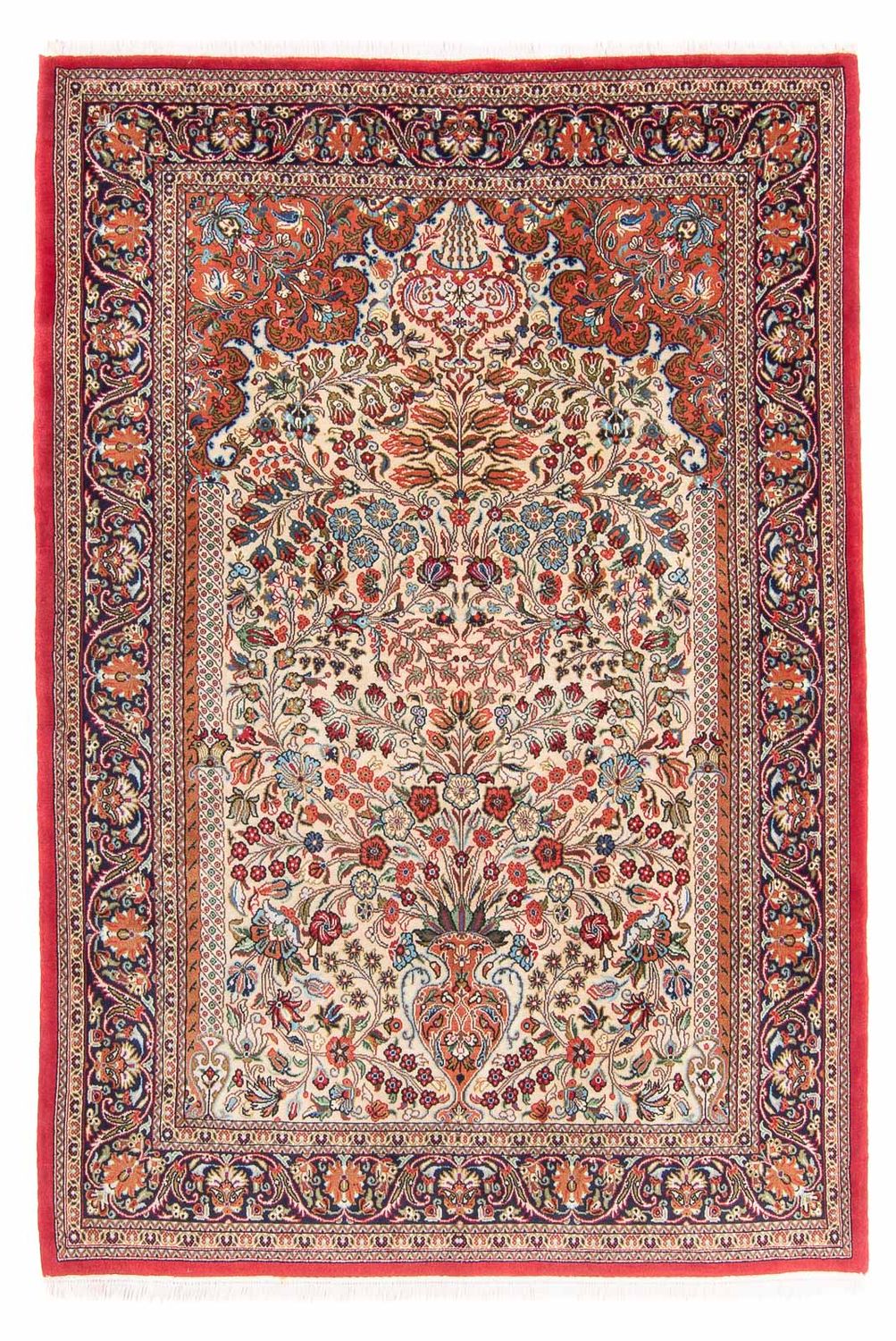 Perser Rug - Ghom - 200 x 137 cm - beige