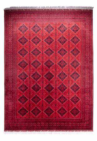 Afghan Rug - 414 x 292 cm - red