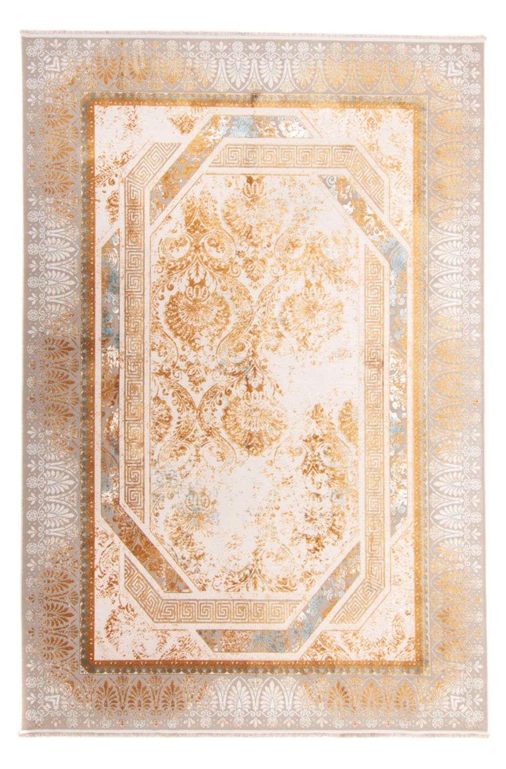 Designer Rug - 300 x 200 cm - gold